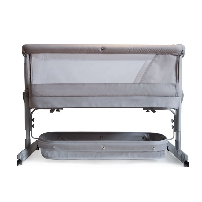 Portable Travel Double Newborn Baby Bedside Bassinet With Playpen