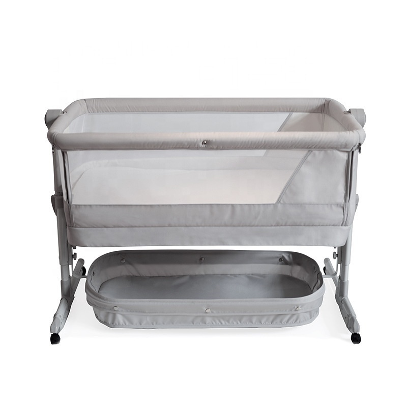 Portable Travel Double Newborn Baby Bedside Bassinet With Playpen