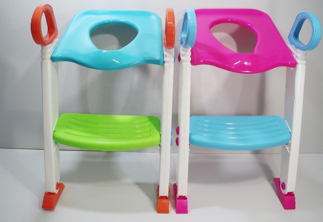 Baby Toilet Children Potty Urinal Training Ladder To Toilet Folding Pee Trainer Kids Plastic Chair