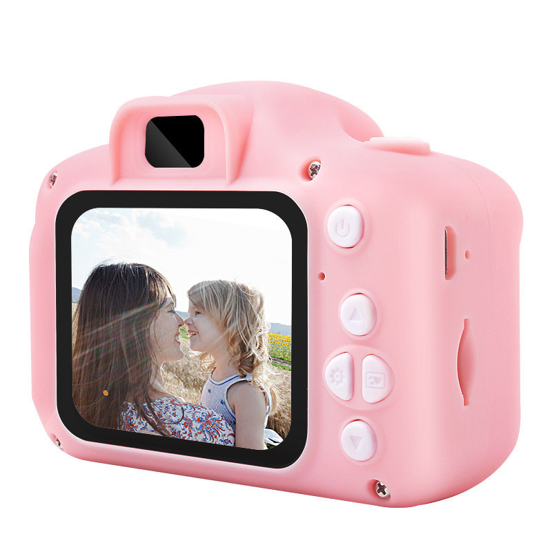 Hot sell  Baby Toy Children front and back dual-lens video camera children 1080P HD mini camara for kids gift