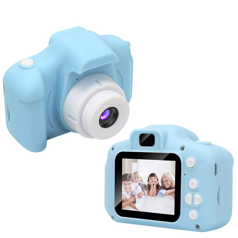 Hot sell  Baby Toy Children front and back dual-lens video camera children 1080P HD mini camara for kids gift