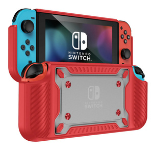 Leyi Top Selling Game Accessories Housing Shell Silicone TPU Case Anti-fall Protective Cover for Nintendo Switch OLED Acceptable