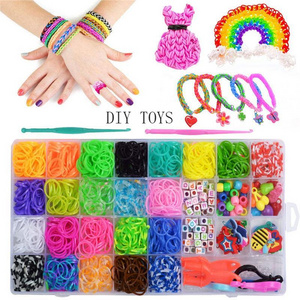 OEM Educational Toys Kids Handmade Christmas Loom Bands Parent-child  Interactive Toys Splicing Loom Band DIY Toys