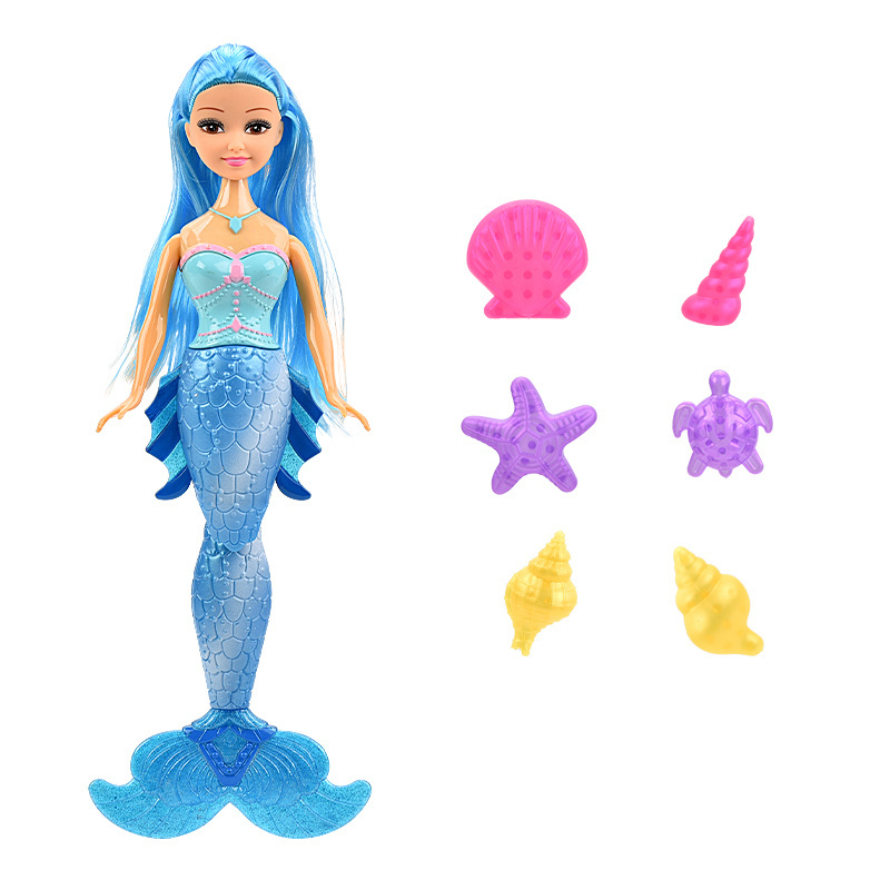 11 Inch Kids Toys Fashion Doll Mermaid Doll Toy Baby Doll For Girl Play House Toys