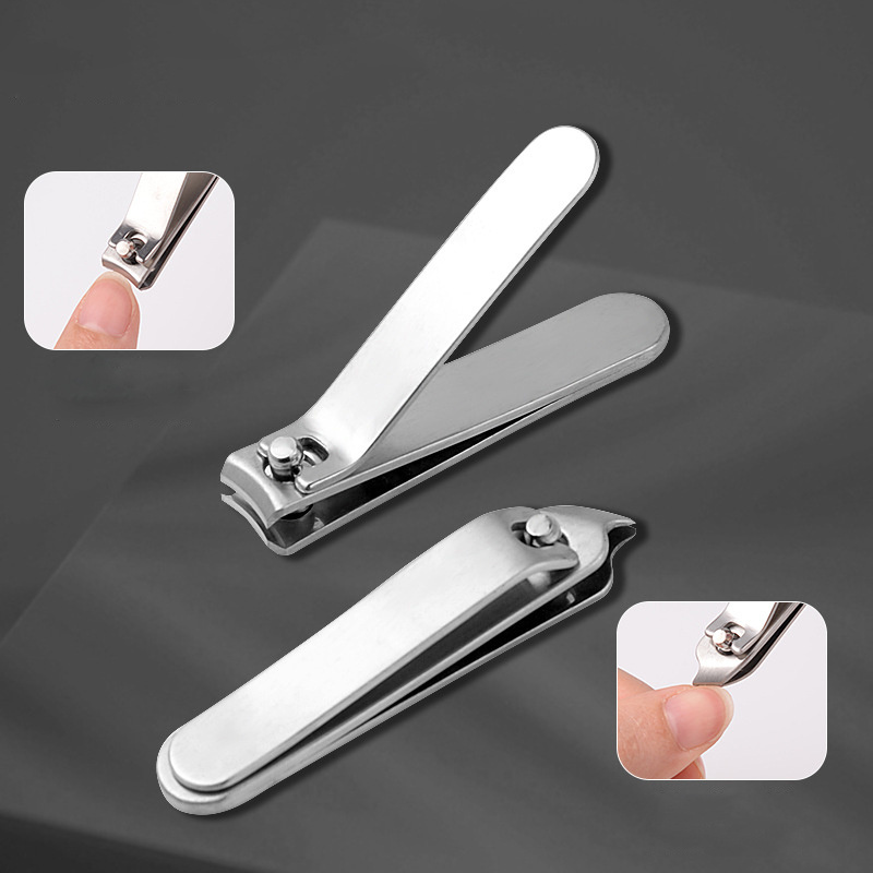 Mini Nail clipper set stainless steel professional nail supply 6pcs manicure pedicure set for man and woman