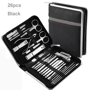 Hot Selling 26 Pieces Nail Clippers Set Nail Beauty Tools Stainless Steel Pedicure Manicure Set