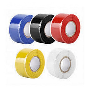 Resistant high temperature waterproof self fusing silicone black rubber insulation heat tape