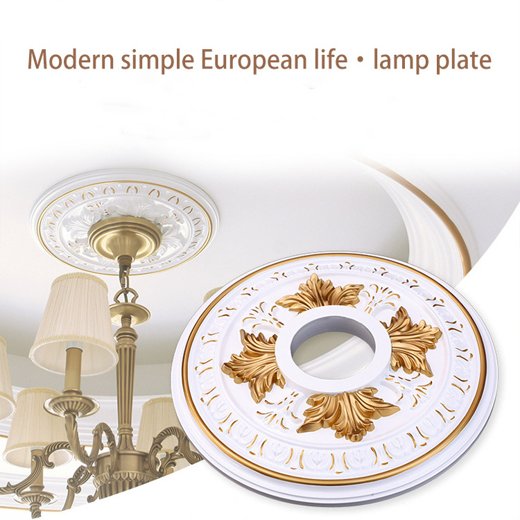 European Style ABS ceiling medallion for roof light decoration