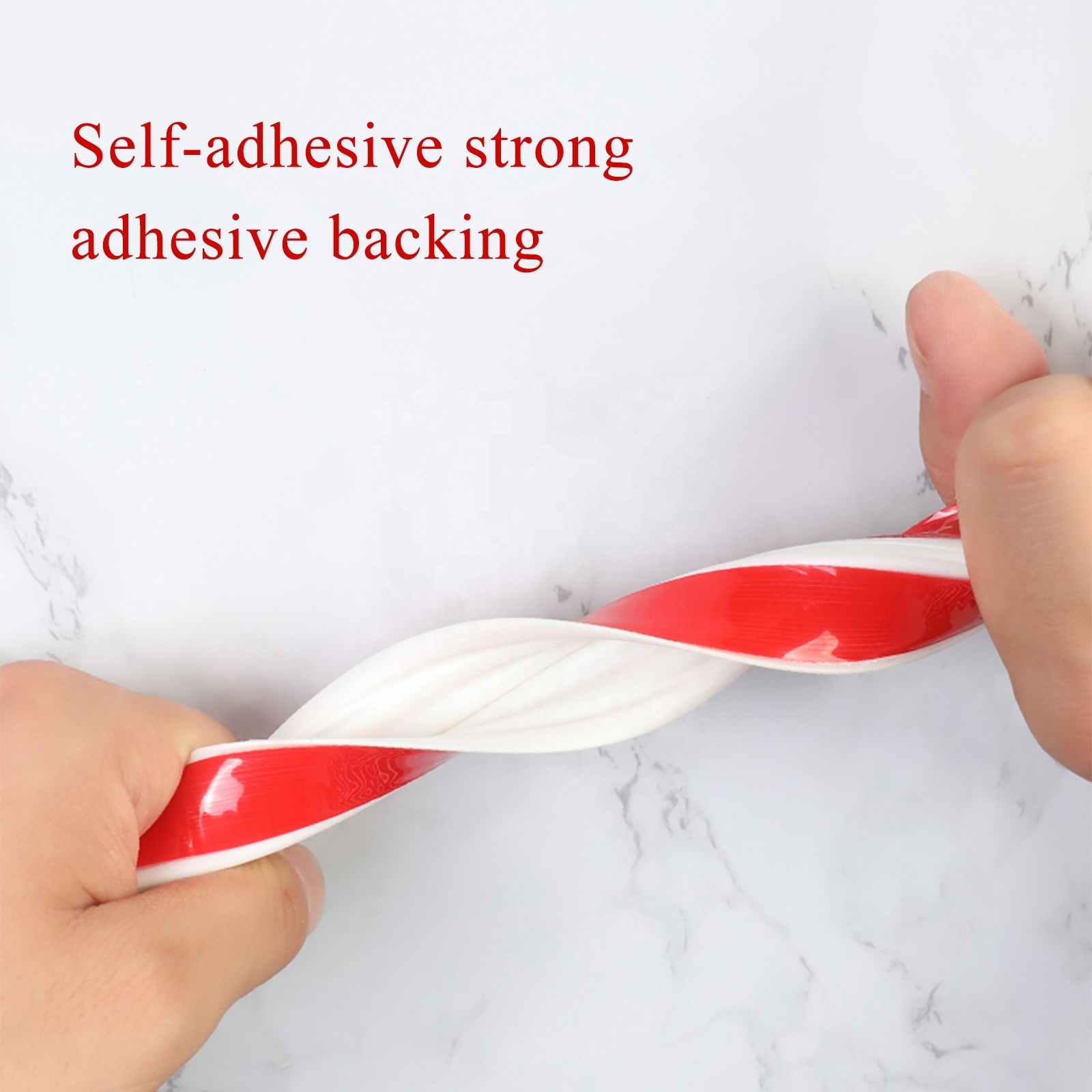 Molding trim self-adhesive Baby protection strip peel and stick edge protection strip for Furniture or dangerous places