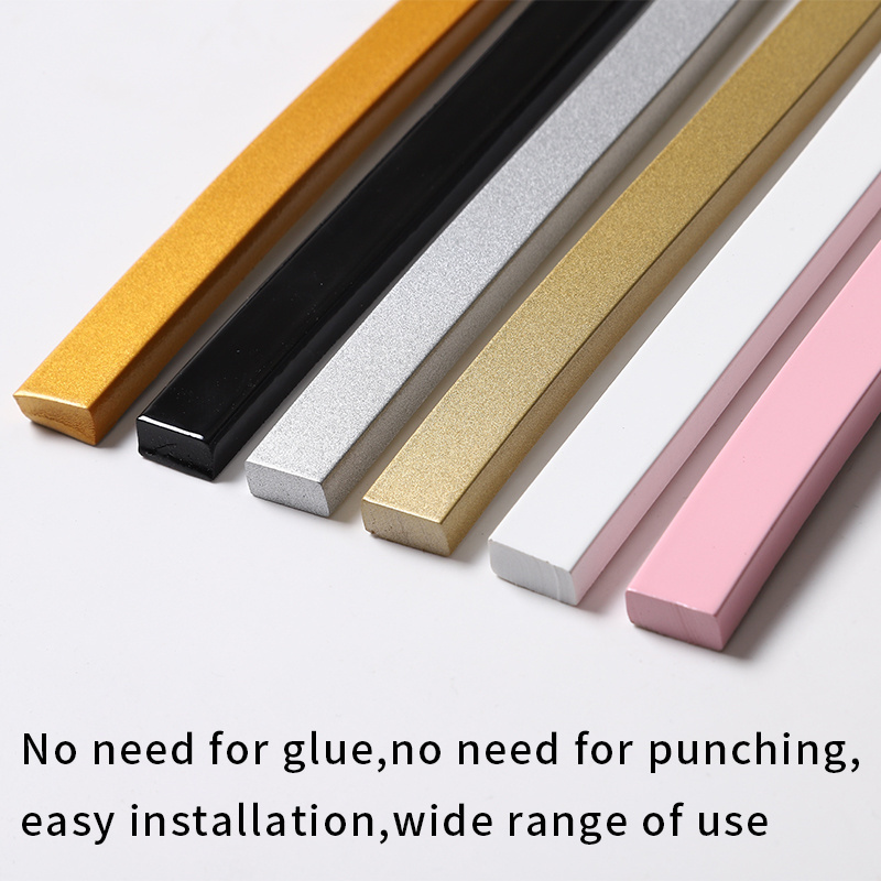 Peel and Stick Molding Trim Self Adhesive Moulding Crown Baseboard Molding Caulk and Trim Strips for Floors Ceilings