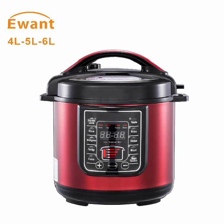 Ewant 5L Household Electric Pressure Cooker Camping Pressure Cooker Smart Pressure Cooker