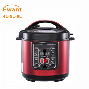 Ewant 5L Household Electric Pressure Cooker Camping Pressure Cooker Smart Pressure Cooker