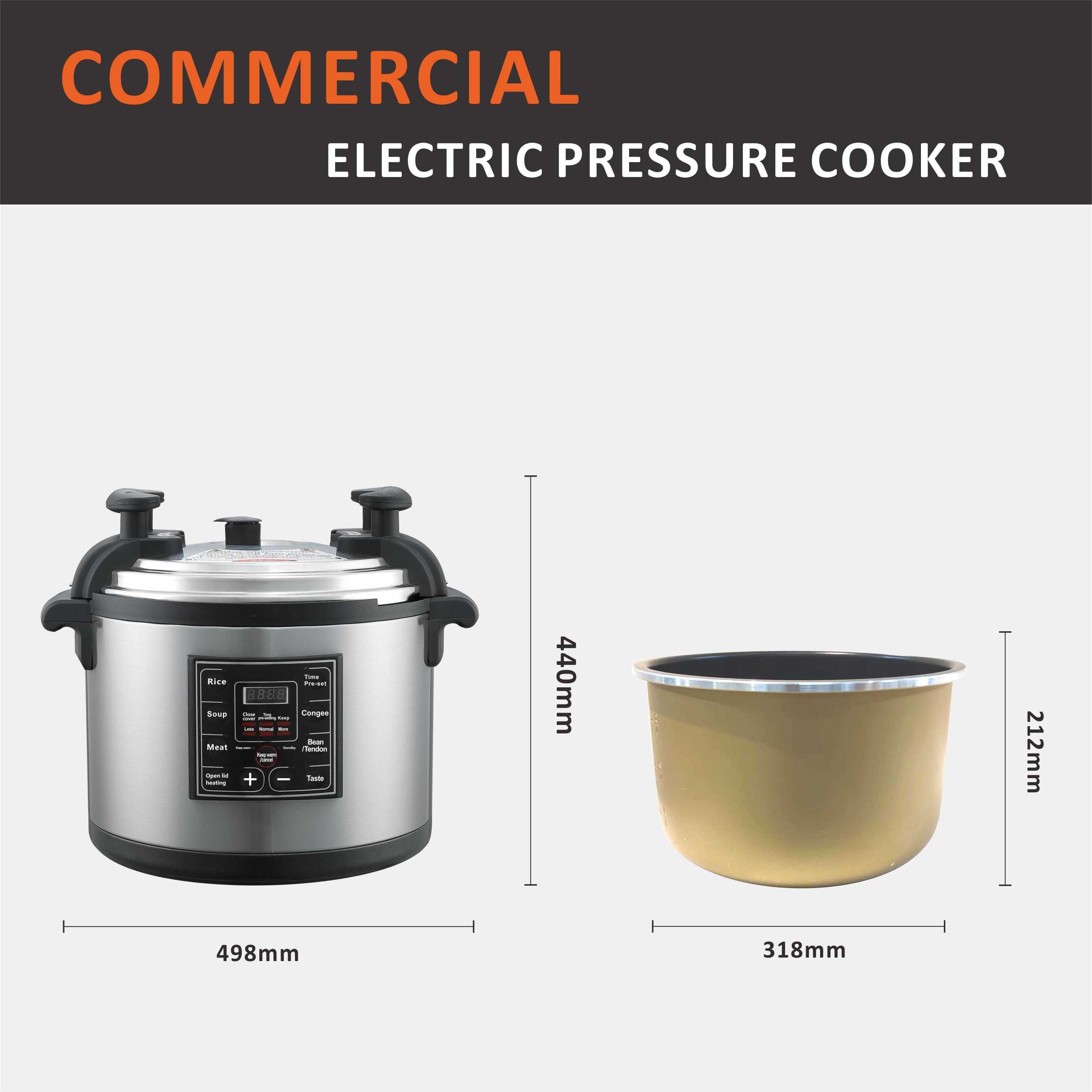 Ewant 15L 17L 30L 35L 40L Commercial   Automatical intelligent Electric Pressure Cooker