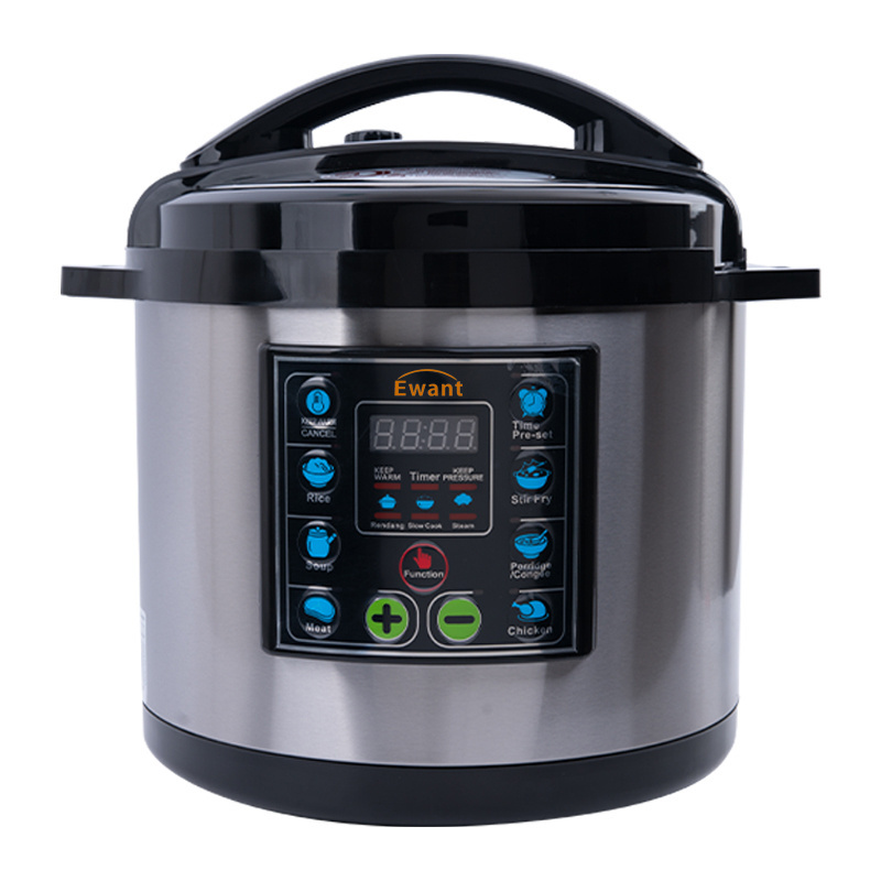 Ewant 8L 10L 12L prestige Commercial Electric Pressure Cooker Stainless Steel Non-stick Multi-functional Cooker