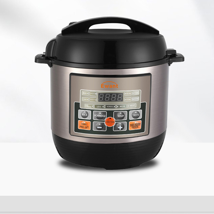 Ewant 5L 1000W 70KPA 2023 New Product Multi Function Slow Cooker Electric Pressure Cooker