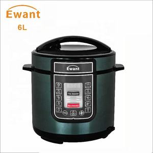 Ewant 6L 2023 Household Appliances Multi Function Digital Control Aluminum Inner Pot Stainless Steel Electric Pressure Cooker