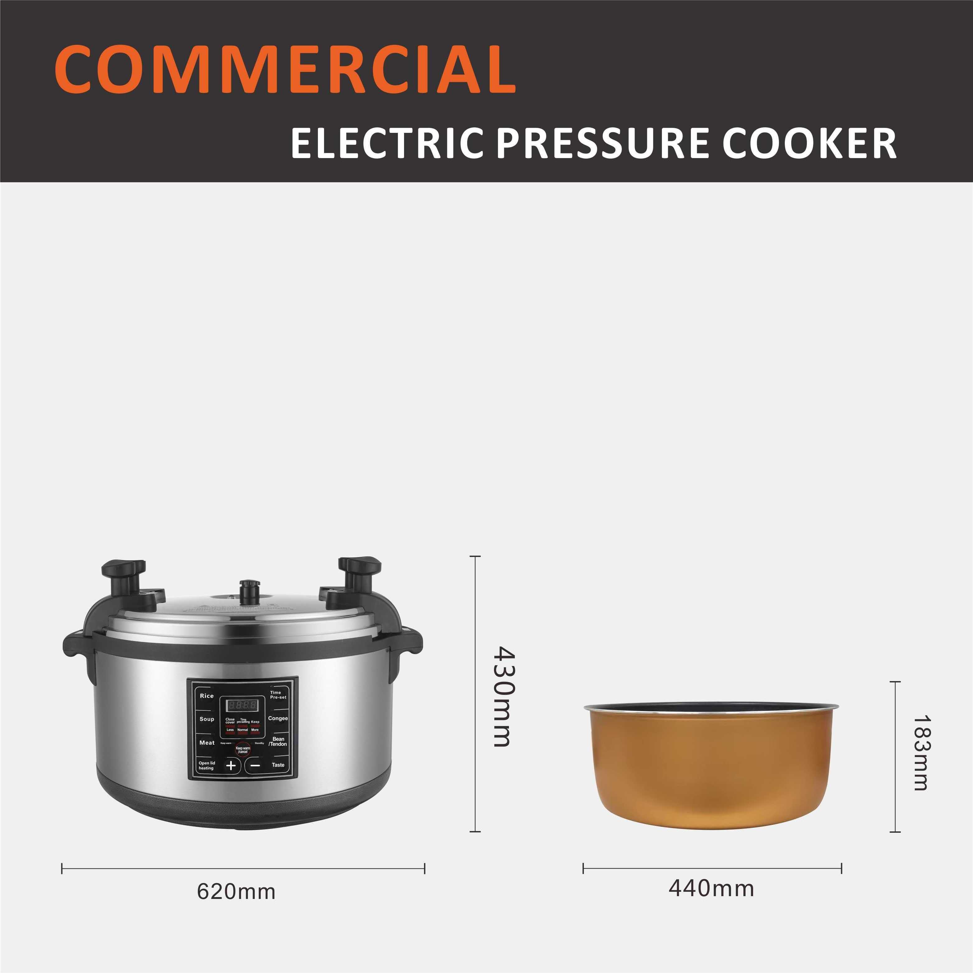 Electric pressure cooker 30 liters household non-stick high pressure large capacity electric rice cooker