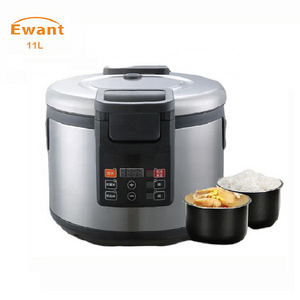 Big Size Hotel Electric Restaurant Commercial 11L Stainless Steel Electrical Rice Cooker