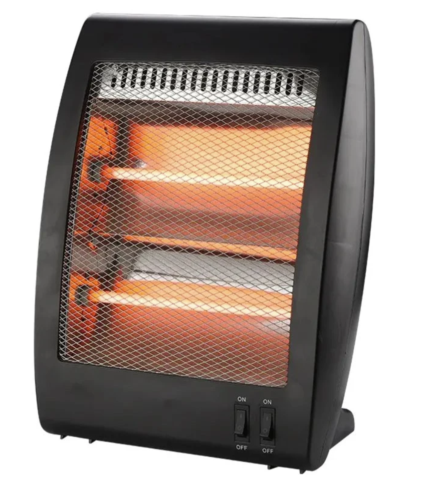 China Factory Bathroom Rapid Heating 800w Halogen Heater Desktop Infrared Quartz Heater