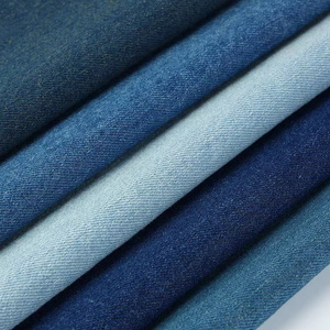 Hot Sale Stock Lot 10 Oz 100% Cotton Heavy Weight  Blue jeans fabric denim for Clothing Pants