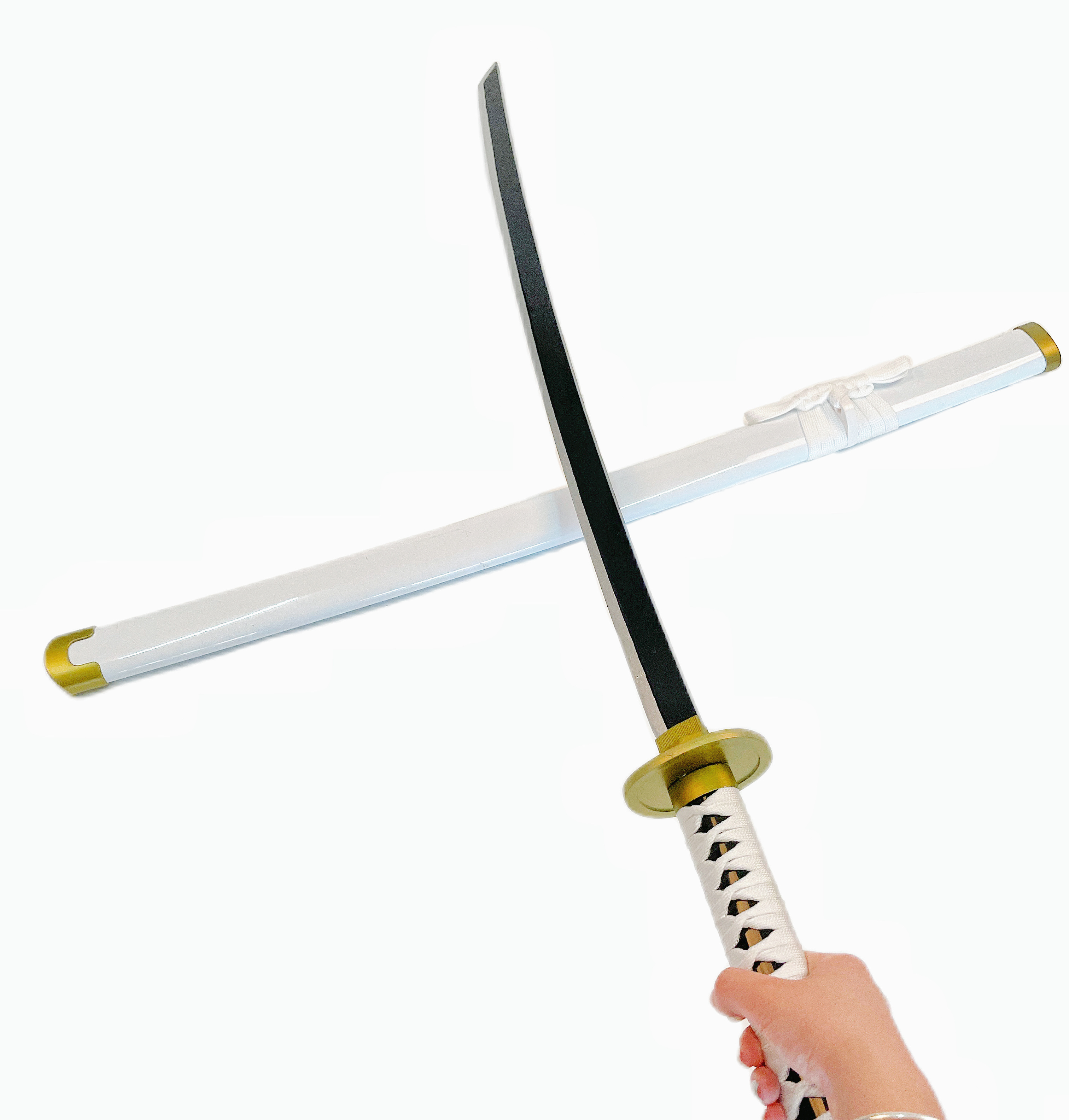 Hot Selling Handmade Japanese Anime Demon Slayer Kimetsu No Yaiba Cosplay Wooden Katana Samurai Toy Swords