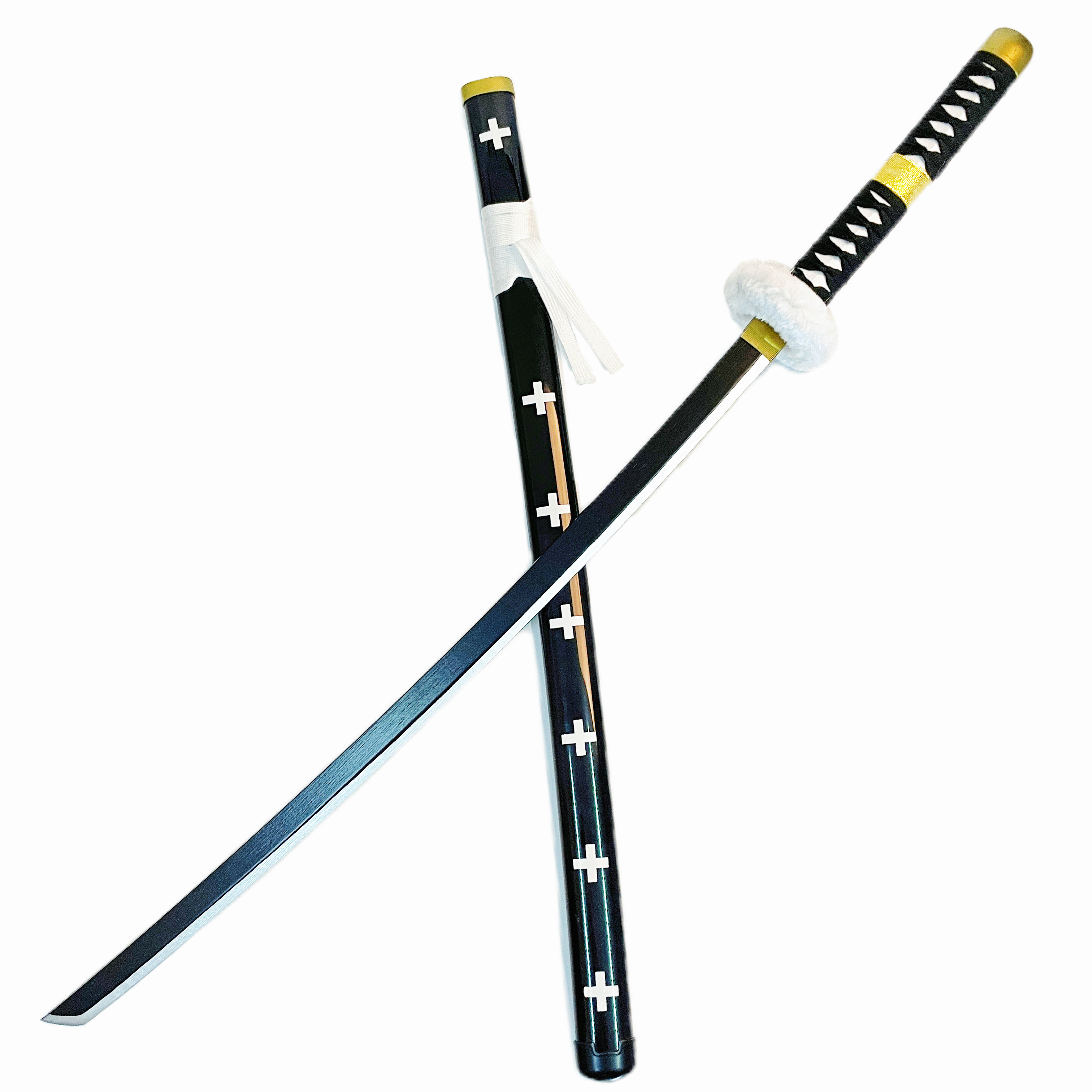 Cosplay Demon Slayer Zoro Narutos Tanjiro Kendo Bamboo Anime Samurai Bokken Wooden Toy Katana Japanese Training Sword Katana