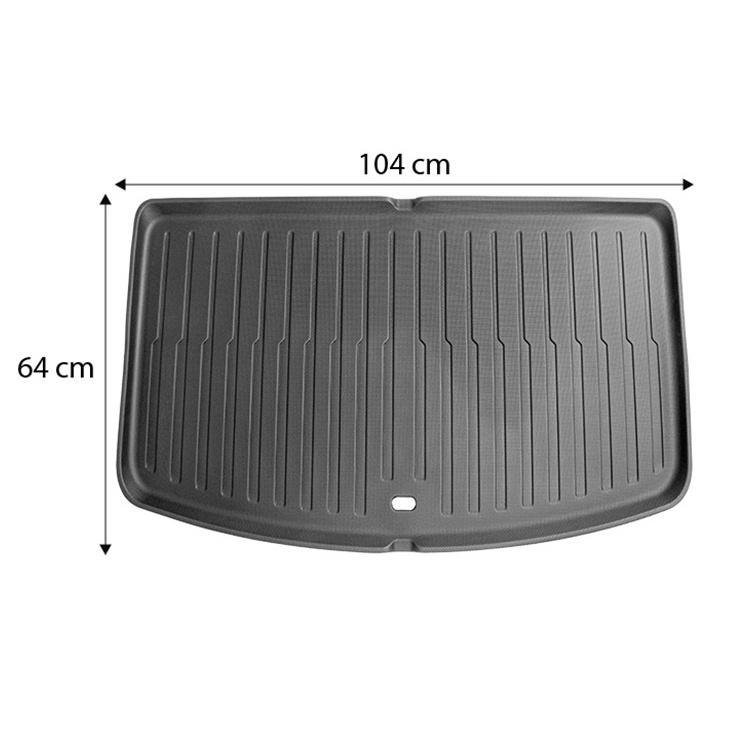 Maremlyn Rear Trunk Mat Foot Pad TPE Material 5D Car Carpet Mat Trunk Cargo Liner For Ora Good Cat Accessories