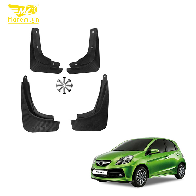 High Quality Car Exterior Accessories Flap Mudguard Mud Guard Front Rear Fender For Honda Brio Satya