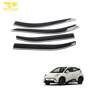 Maremlyn Door Visor Shield Car Deflectors Side Window Vent Visor For BYD Seagull Dolphin Mini New Energy Vehicles 2024