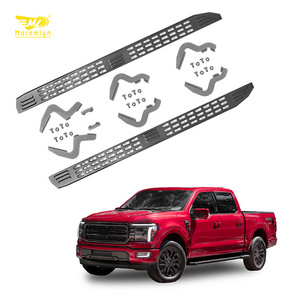 Maremlyn Pickup Truck Accessories Iron Running Boards Side Pedal Nerf Bar Side Step For Ford F150 Raptor Body Kit