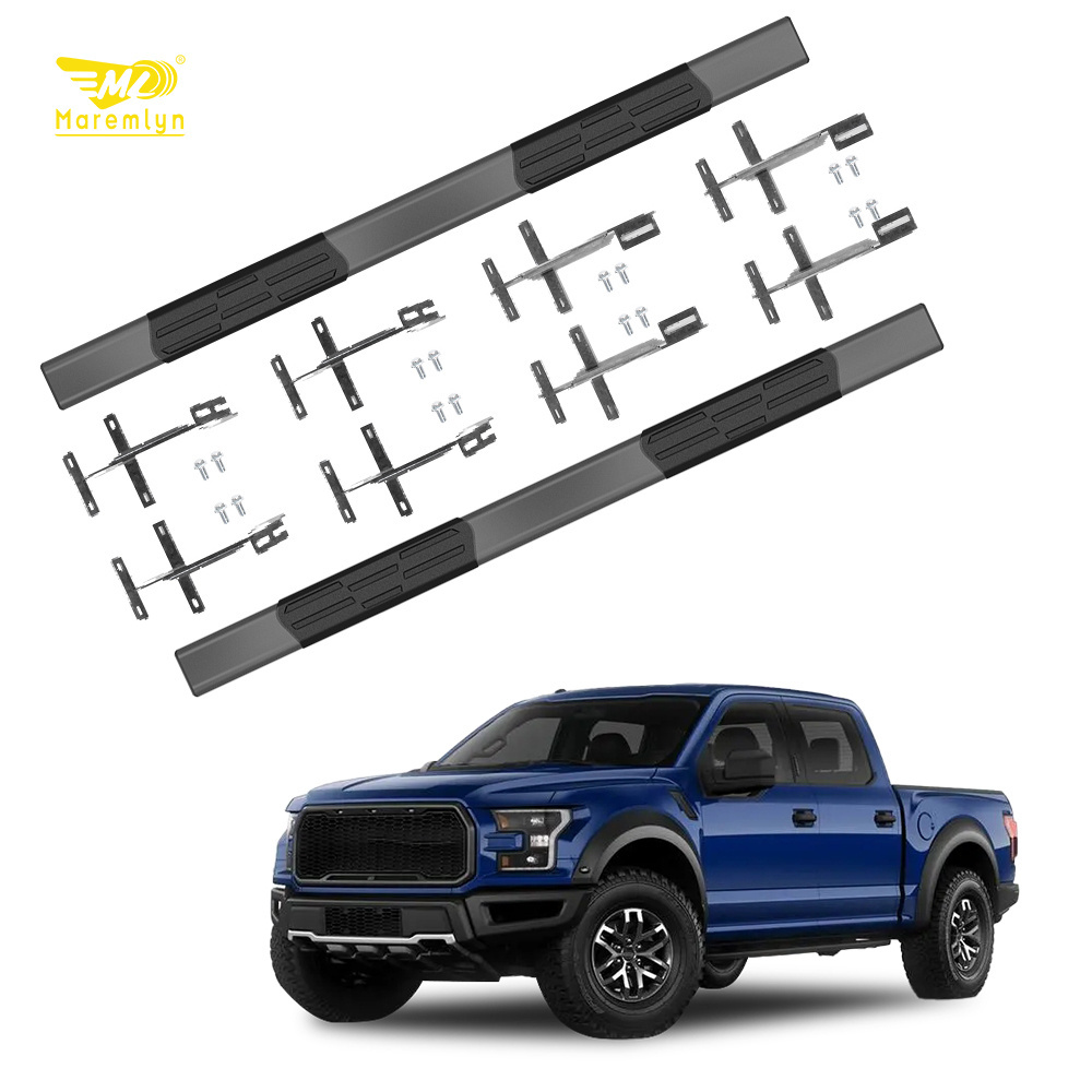 Maremlyn Nerf Bar Step Board Aluminum Alloy Side Step Running Boards For Ford F150 Accessories