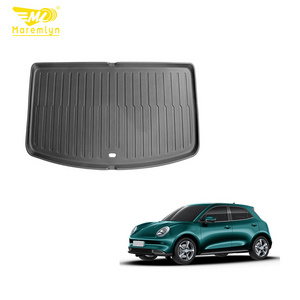 Maremlyn Rear Trunk Mat Foot Pad TPE Material 5D Car Carpet Mat Trunk Cargo Liner For Ora Good Cat Accessories