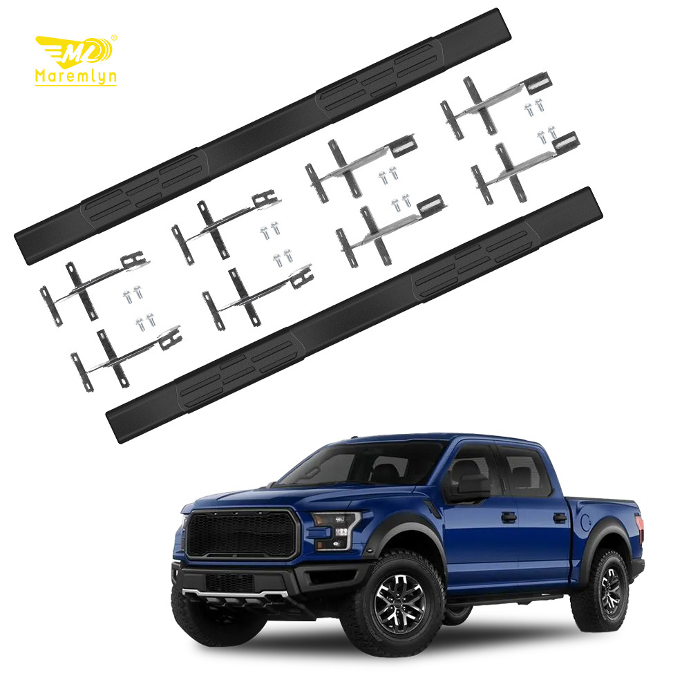 Maremlyn Customized Aluminum Alloy Car Accessories Pickup Truck Side Step Running Boards Step Board For Ford F150