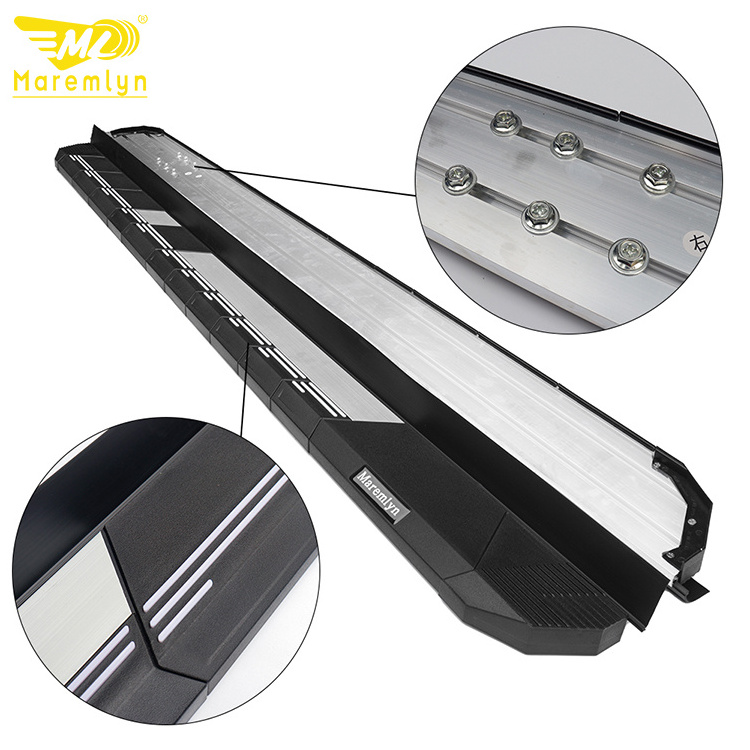 Maremlyn Aluminum Alloy Side Pedal For Car Exterior Accessories Custom Logo Universal SUV Running Board Side Step