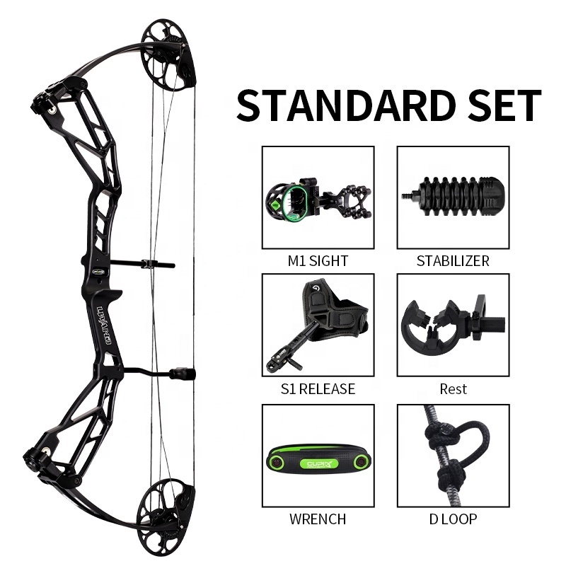 Portable Compound bow Crossbow gear Big slingshot Outdoor repeating bows and arrows Steel ball composite bow