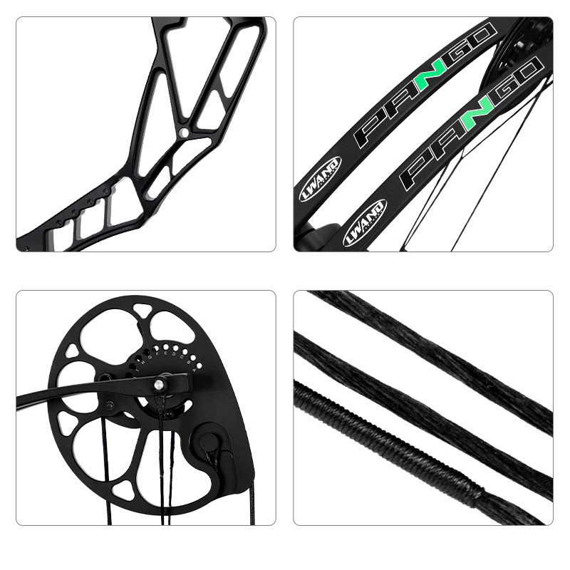 Portable Compound bow Crossbow gear Big slingshot Outdoor repeating bows and arrows Steel ball composite bow