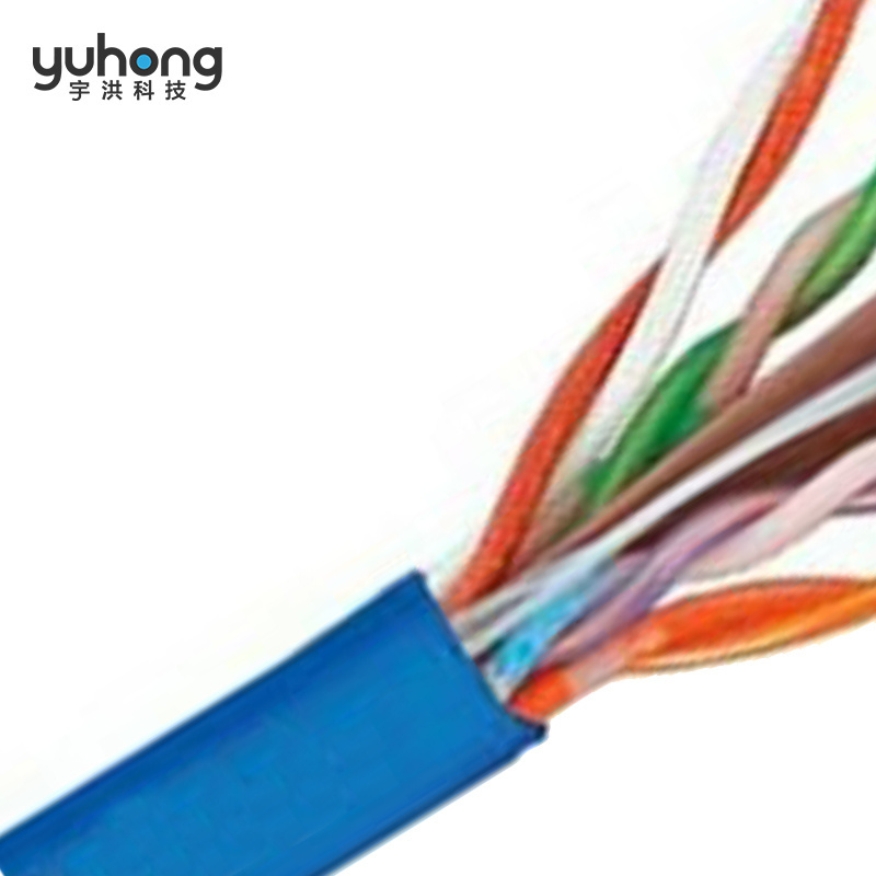 YUHONG cat5 UTP cat5e copper 24AWG double jacket PVC PE jacket cat 5e outdoor telephone network CAT 5 cable