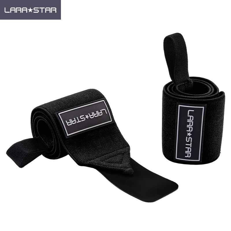 LS0622 Manufactured High Quality Wrist Wraps Weight Lifting Gym Straps Fitness Wrist Straps