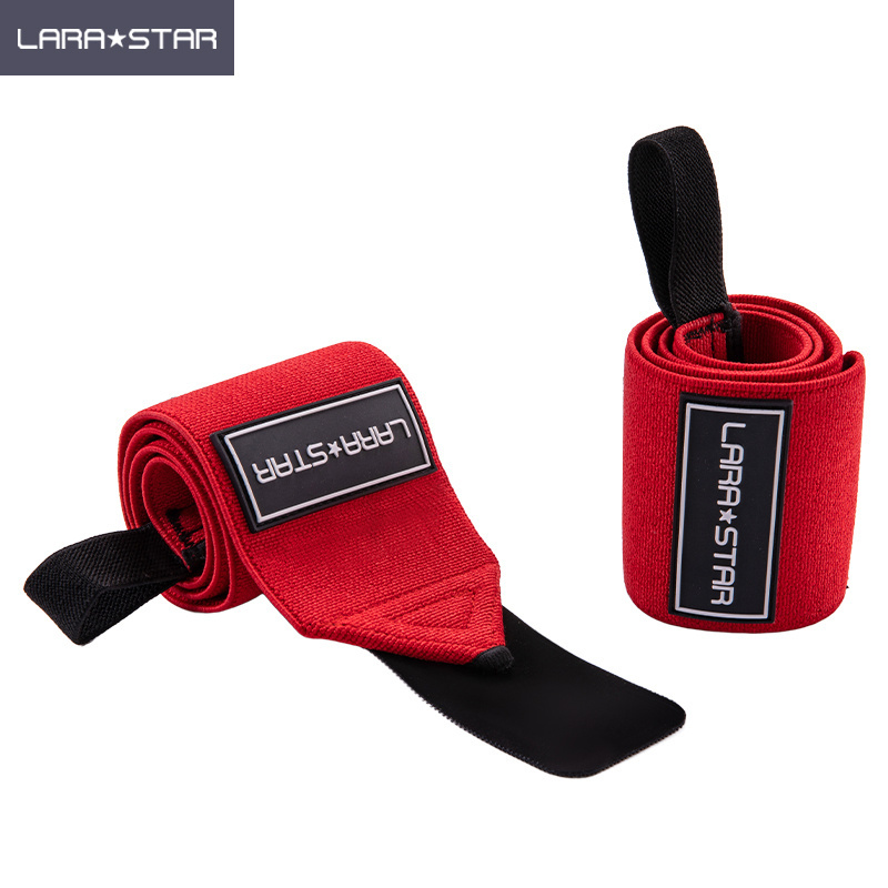 LS0622 Manufactured High Quality Wrist Wraps Weight Lifting Gym Straps Fitness Wrist Straps