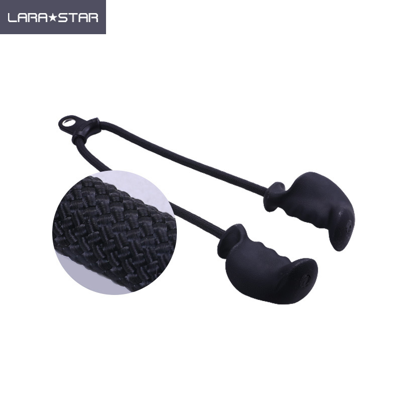 LS3018 New handle Heavy Capacity Gym Double Grips with Rope Home Exercise Weightlifting Pull Up Bar Grip