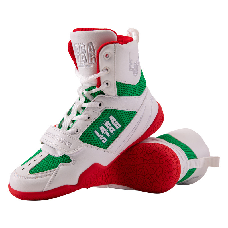 LS0014 gym Shoes for boxing sports Manufacture boxing shoes  Fashion mma shoe accept custom logo