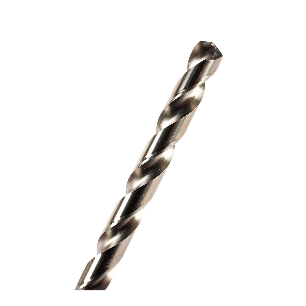 DIN340 extended straight shank twist drill Good heat dissipation reduces the impact of overheating on the drill