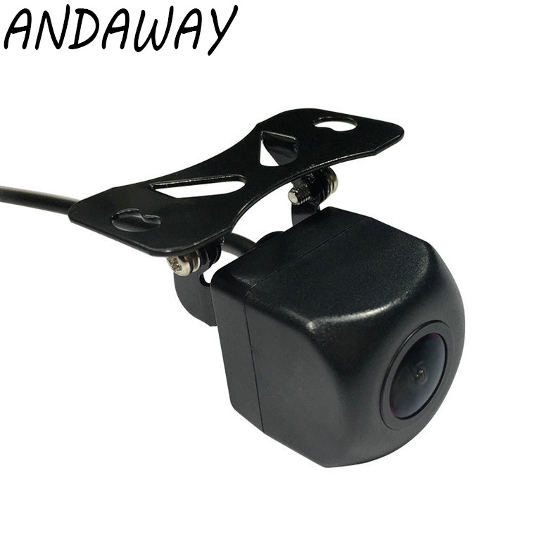 HD Car Rear View Camera 2-pin Waterproof Night Vision Fish Eye Lens 170 Degree Park Reverse Camera For SUV Car Accessories