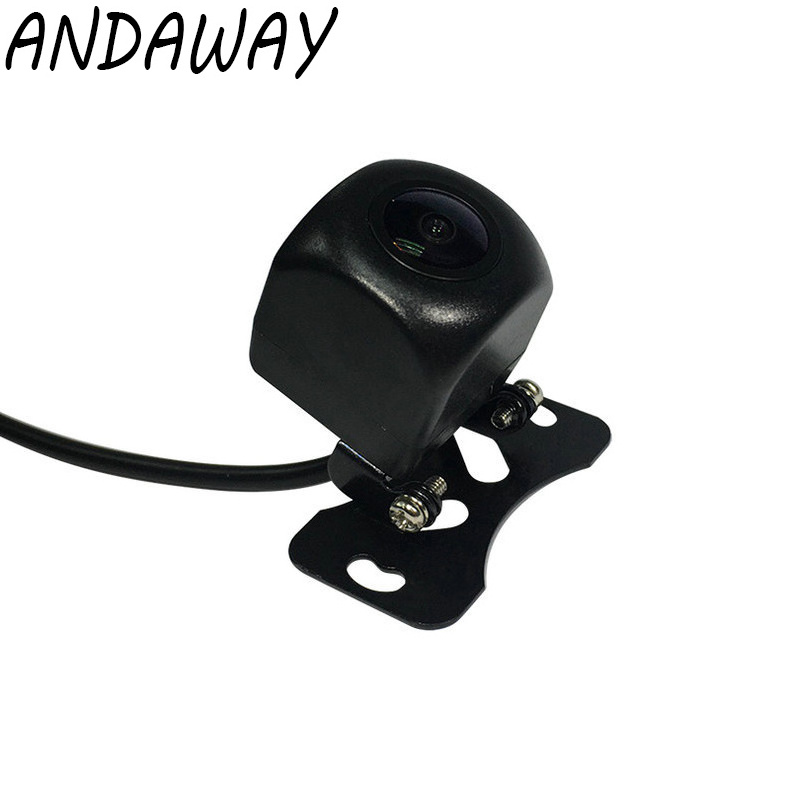 HD Car Rear View Camera 2-pin Waterproof Night Vision Fish Eye Lens 170 Degree Park Reverse Camera For SUV Car Accessories