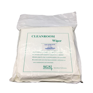 4008 9*9inch Cleanroom wipers Professional 180gsm Cleaning Digital Camera Lens Non-dust Microfiber Cloth wipes