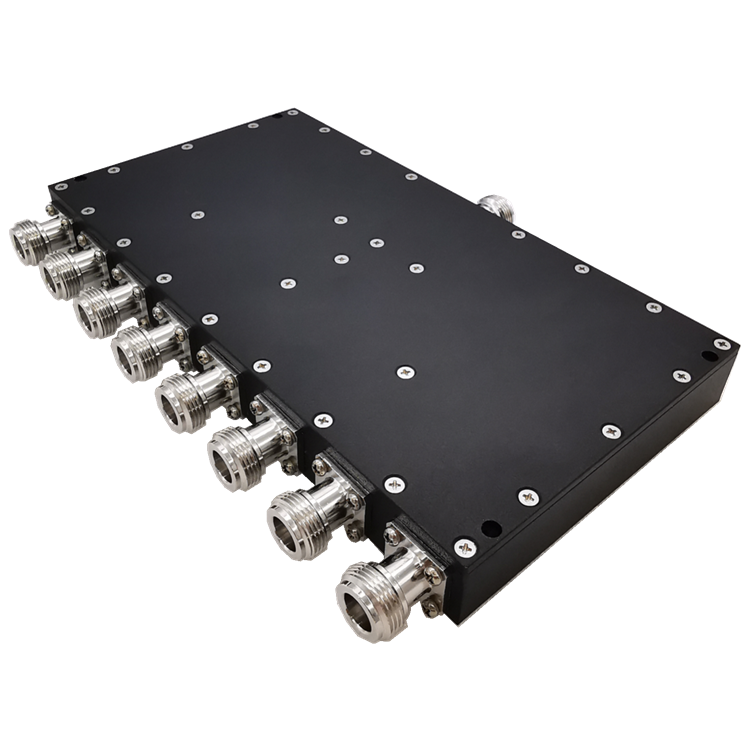 UHF 400-470MHz 8 way Wilkinson Power Splitter or Power Combiner or Power Divider