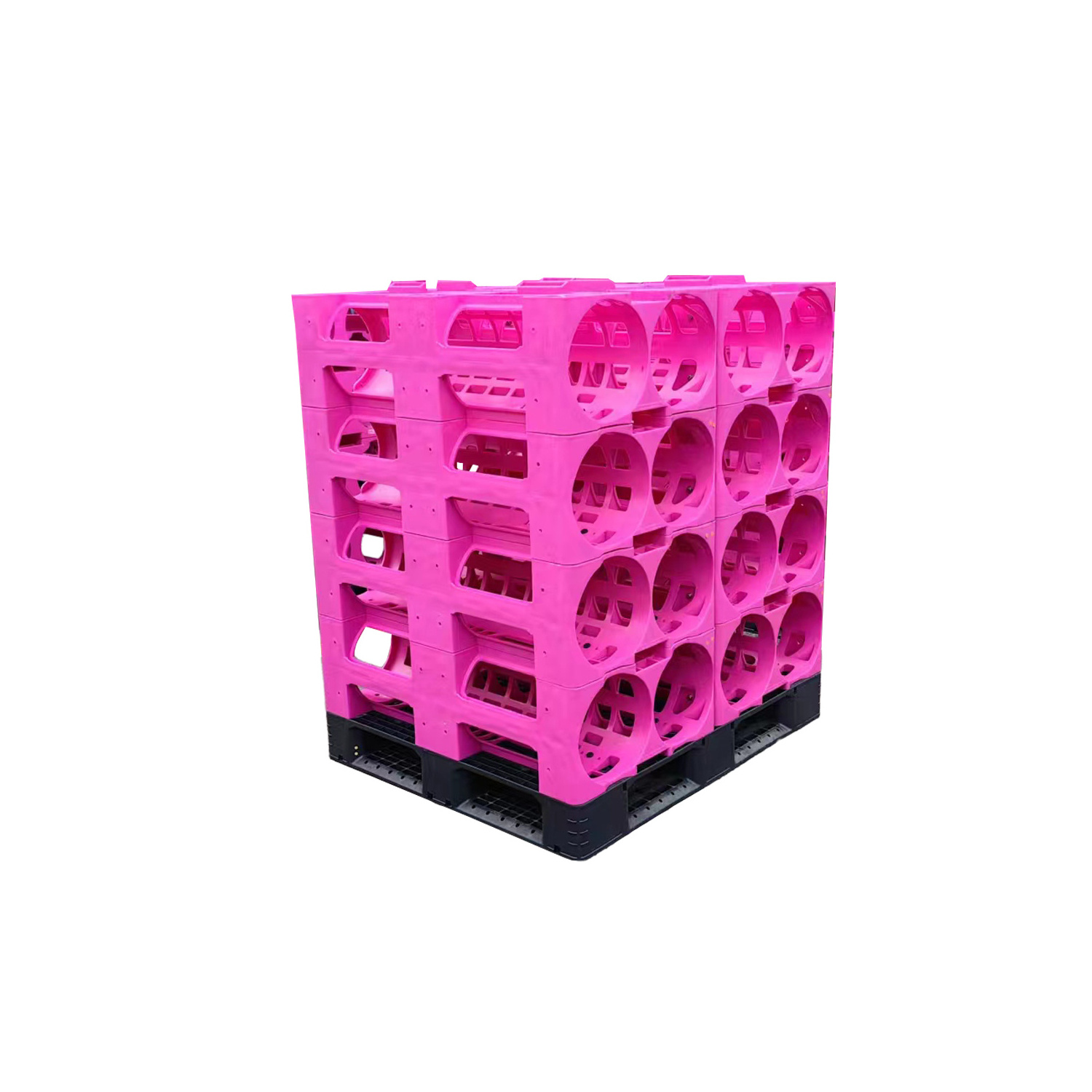 Factory 20L 19L 5 Gallon Spring Mineral Water Delivery HDPE Plastic Water Bottle Storage Rack Supplier Company