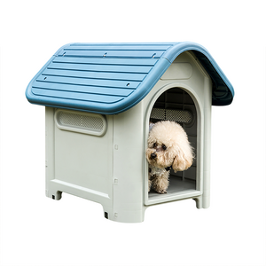 Custom Luxury Large Indoor Outdoor Modern Easy Assembly Insulated Pet Dog Plastic House Outdoor Kennel