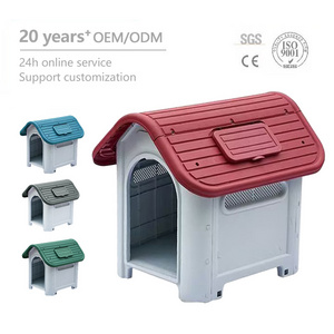 Eco-friendly waterproof cheap modern xl xxl big mini small large outdoor indoor luxury plastic cat pet dog house