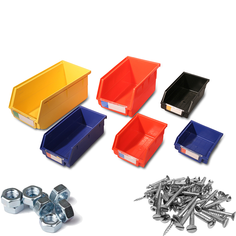 Easy picking shelfull bin storage box for warehouse spare parts screws bolts storage drawers with shelving SF5220